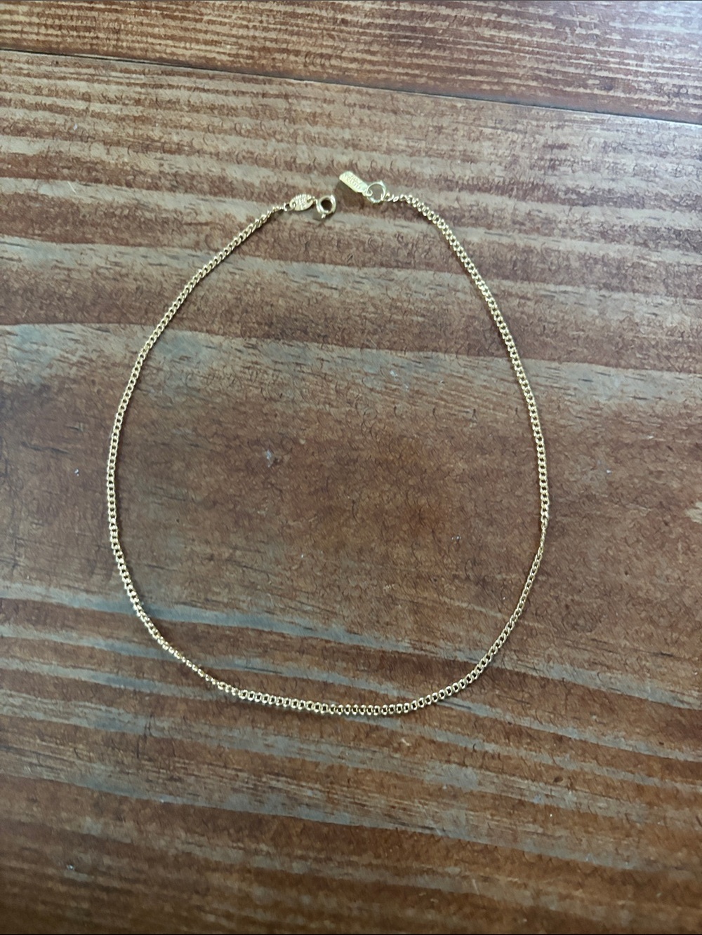 Electric Picks 16 inch yellow gold plated chain necklace